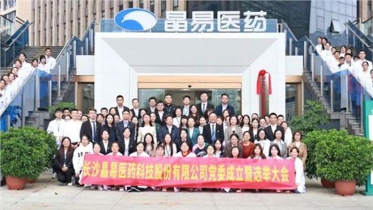 中共長(cháng)沙晶易醫藥科技股份有限公司委員會(huì )成立大會(huì )暨第一次黨員會(huì )議勝利召開(kāi)